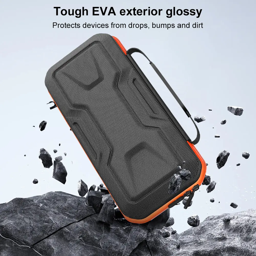 For NS2 Double-Layer Storage Bag Dust-Proof Hard Shell Console Carry Bag Portable Organizer Case Travel Console Protect Handbag