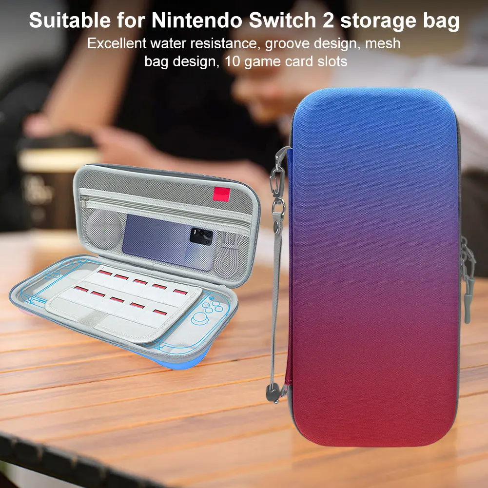 Protective Case Shockproof Portable Carry Case Hard Shell Pouch for Switch 2 Accessories