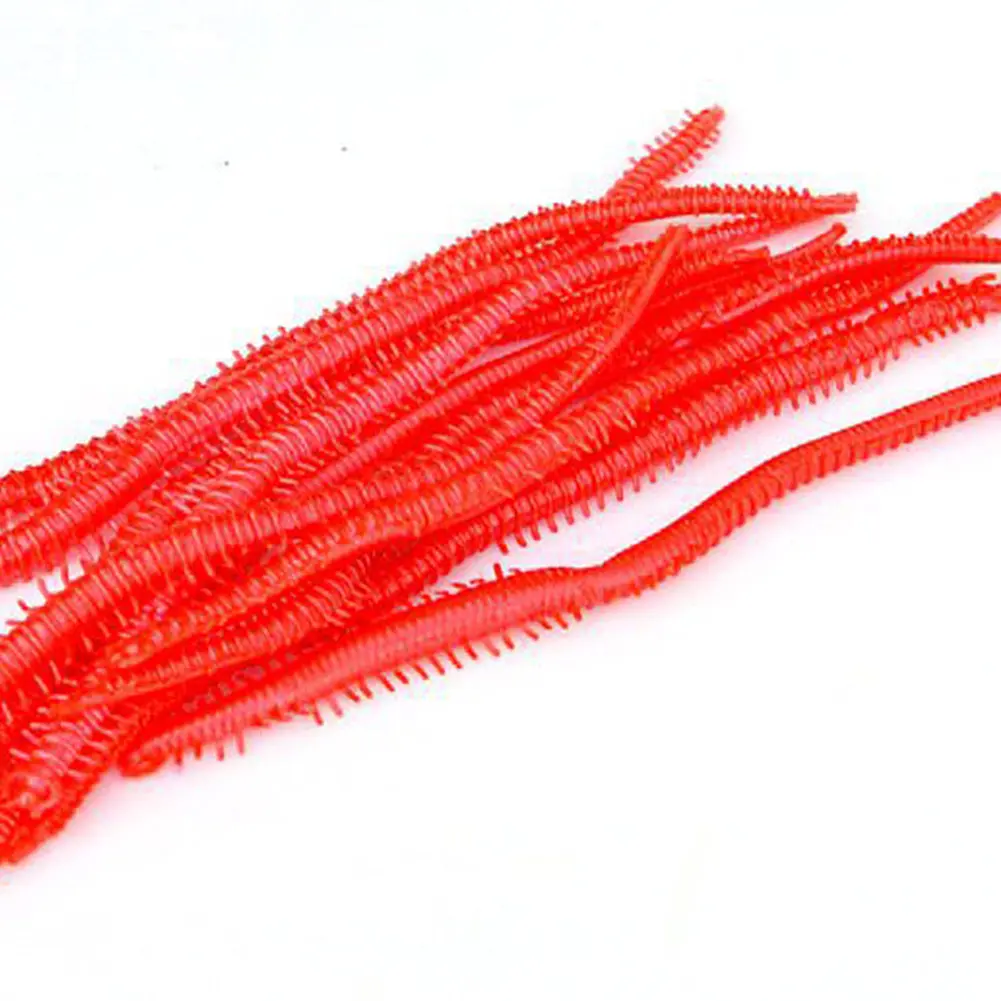10PCS/Lot 135mm Fishy Smell Lures Lifelike Fishing Worms Fishing Bait for Freshwater Saltwater Bass Trout Fishing Tackle