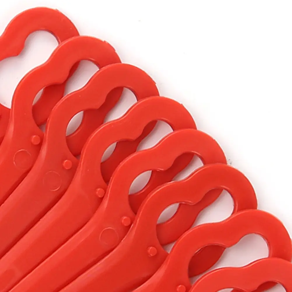 100-120Pcs Replacement Blade Set Plastic L83 Cutter Blades  Grass Trimming Machine Blade for Cordless Grass Trimmer