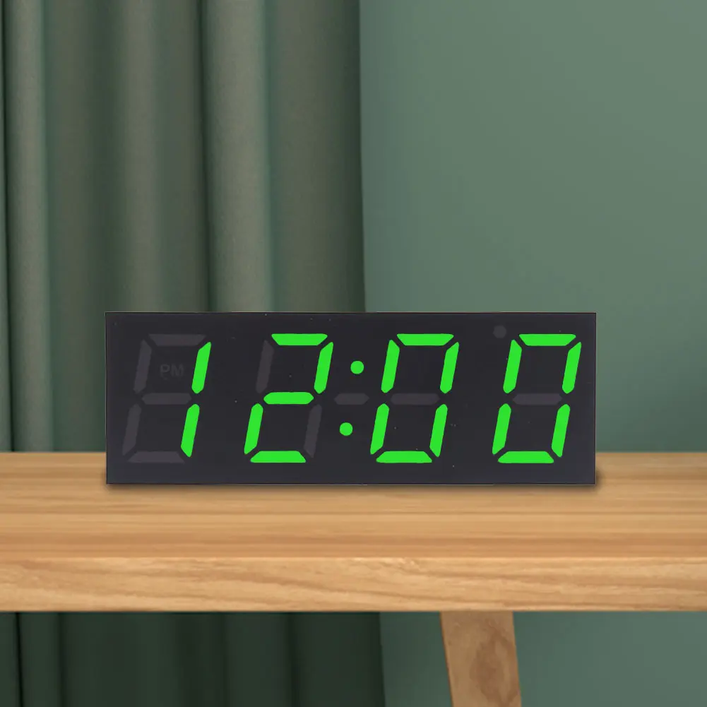 LED Digital Electronic Clock Kit Set Time Week Temp Date Display Electronical Clock Making Experiment Kit USB Powered