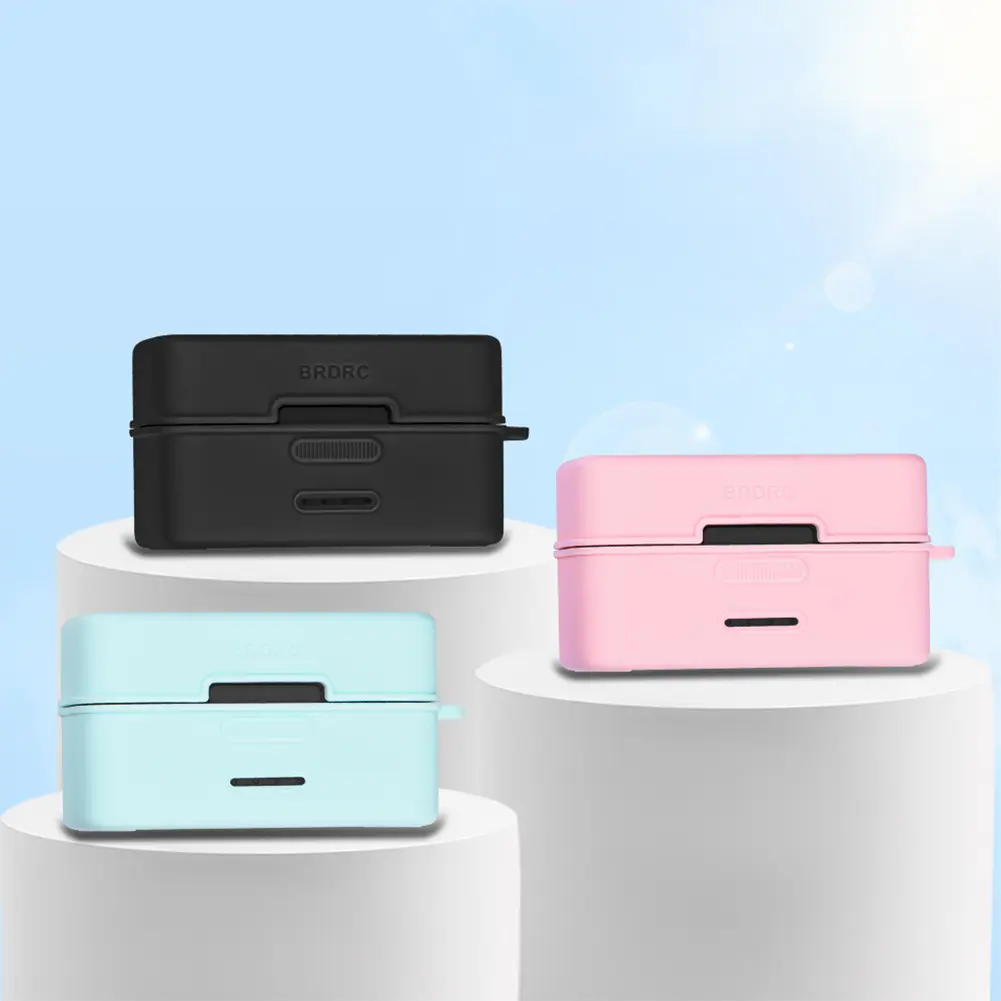 For DJI Mic Mini Silicone Protective Case Dustproof Soft Silicone Case Drop-proof Skin Cover Case Wireless Microphone Accssories