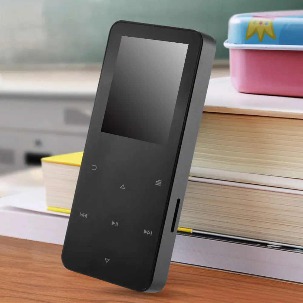 Bluetooth-compatible 5.0 MP3 Player Walkman Touch Screen Music Walkman USB 2.0 3.5mm Jack with E-book Recording Built-in Speaker