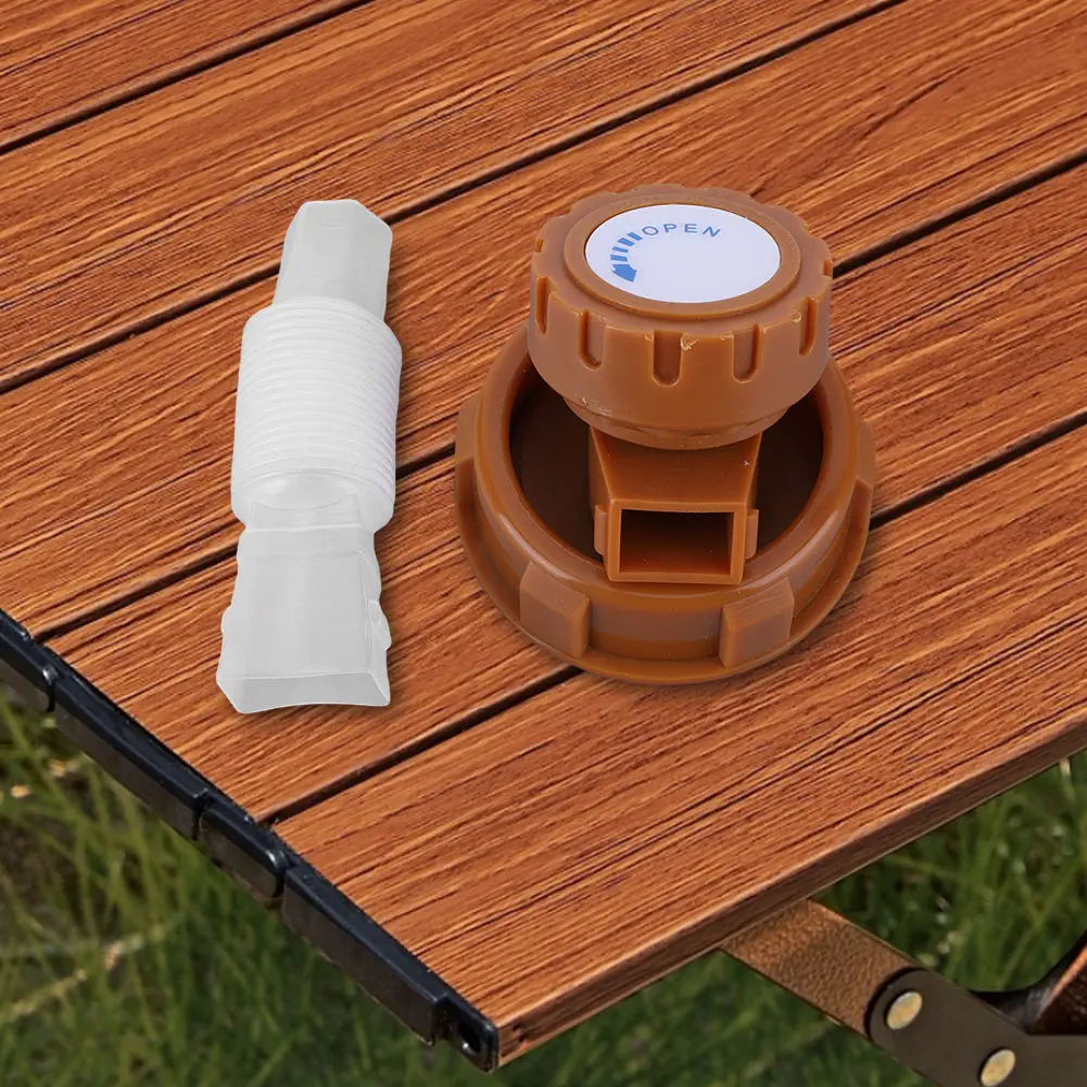Portable Faucet Replacement with Extendable Tube Water Container Faucet Camping Water Jug Tap Water Bucket Accessories