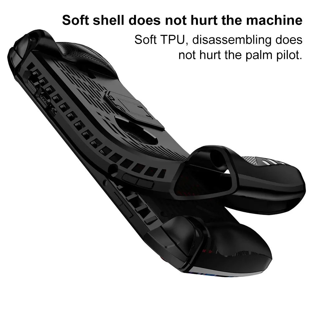Protective Cover Soft TPU Anti-Scratch Back Cover Case Shockproof Host Shell Ergonomic For MSI Claw Handheld Console Accessories
