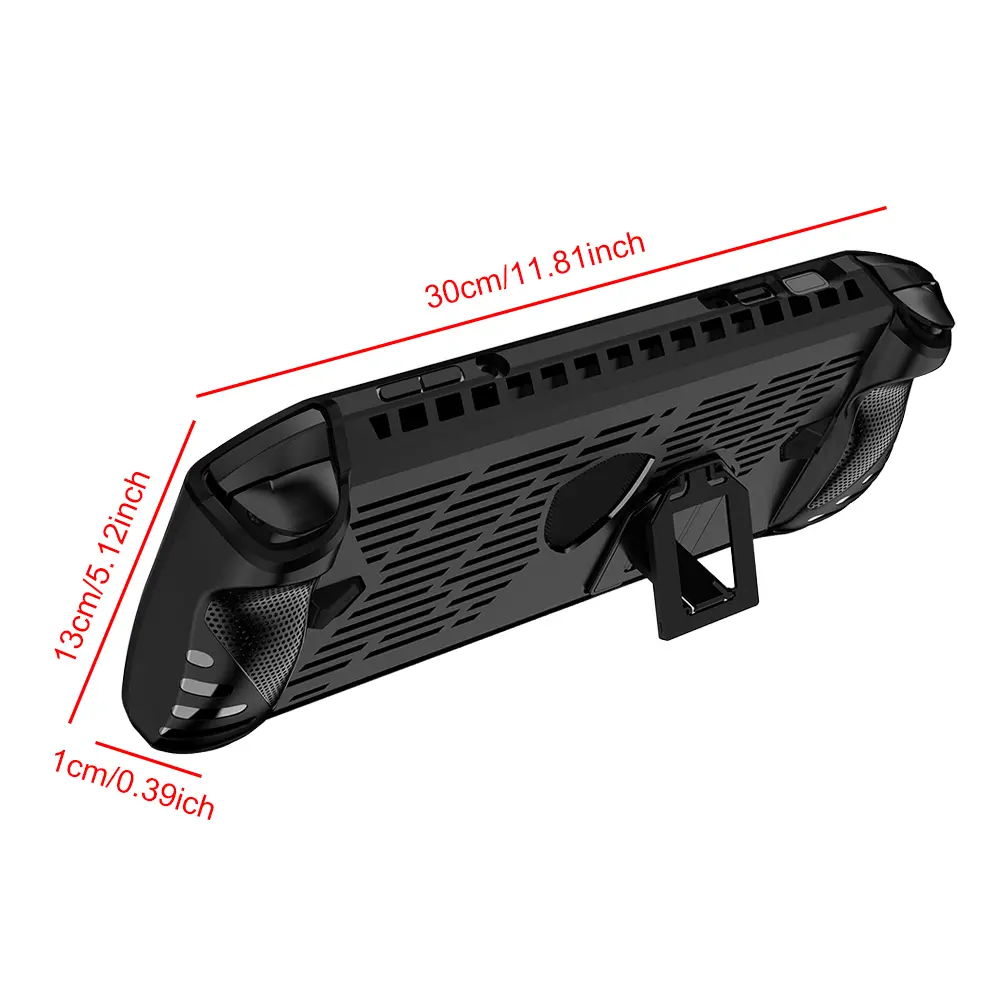 Protective Cover Soft TPU Anti-Scratch Back Cover Case Shockproof Host Shell Ergonomic For MSI Claw Handheld Console Accessories