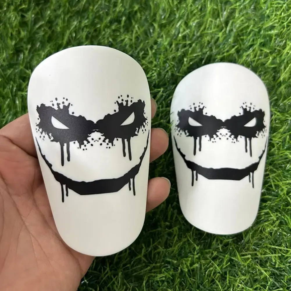 1 Pair Mini Football Shin Pad Wear-Resistant Lightweight Portable Soccer Training Shank Board Shock Absorbing Soccer Shin Guards