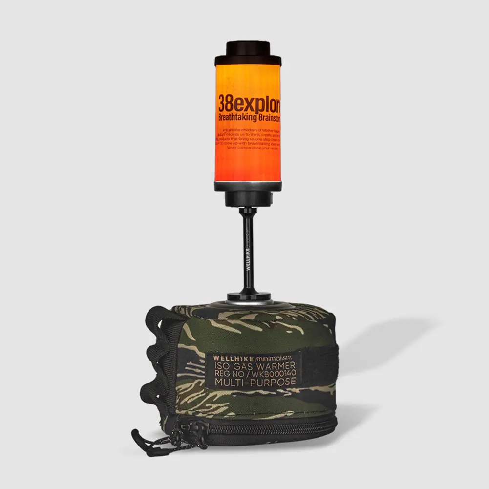 Lantern Gas Tank Bracket Lanterns Extension Rod Aluminium Alloy Camping Lamps Extension Tube Versatile for Camping Hiking