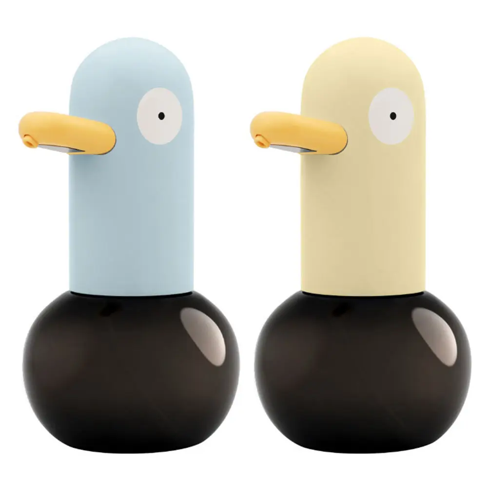 Cute Duck Automatic Foaming Soap Dispenser Touchless Hand Soap Dispenser Hands Free Auto Soap Dispenser for Bathroom Kitchen