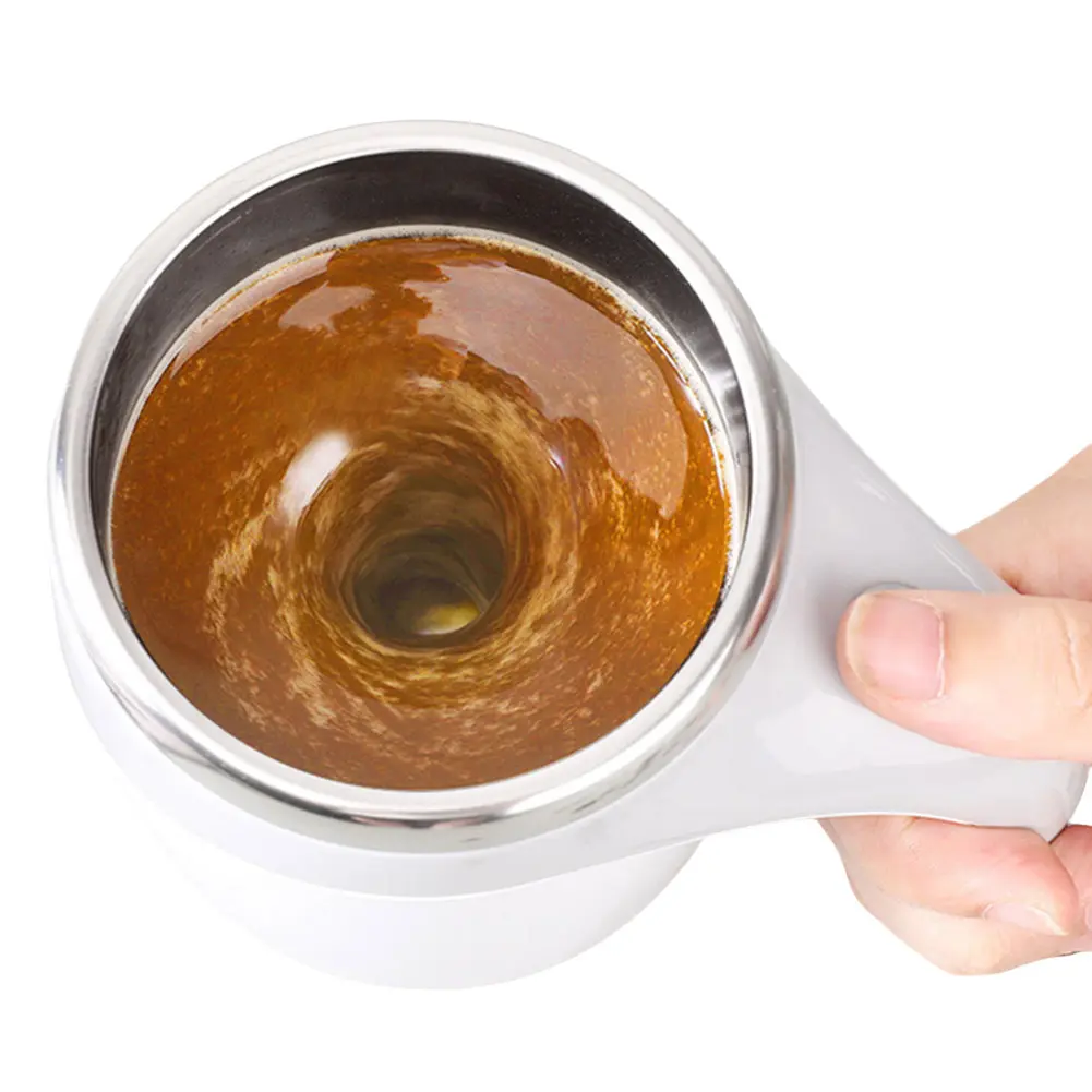 Self Stirring Mug Rechargeable Electric Mixing Mug Automatic Stirring Cup for Chocolate Milk Tea Office Home Kitchen