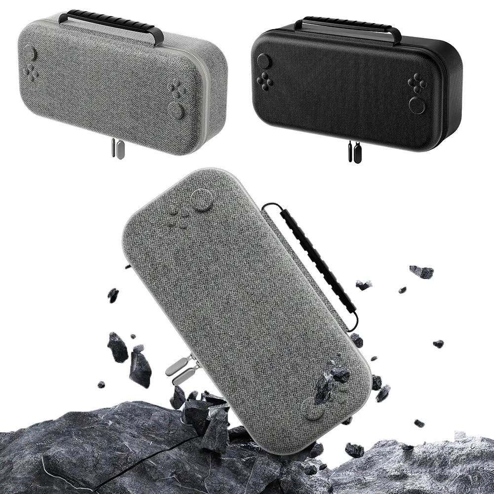 For NS2 Shockproof Console Storage Bag with 12 Card Slots Console Protective Handbag Anti-Scratch Travel Console Protect Handbag