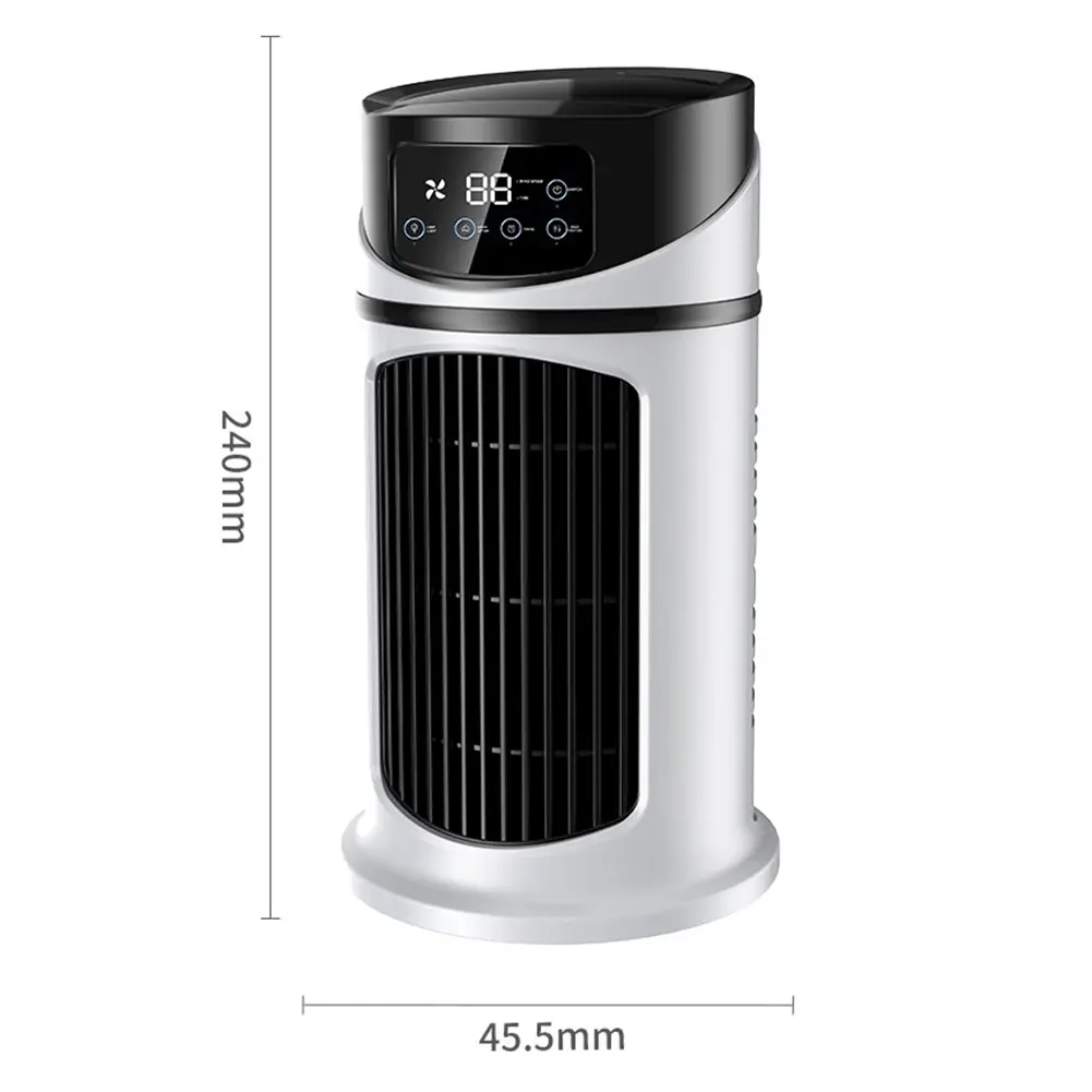 3 in 1 Quiet Cooling Desk Fan 6 Speeds Options Personal Quiet Table Fan Circulation Wind Air Cooler for Office Bedroom Desktop
