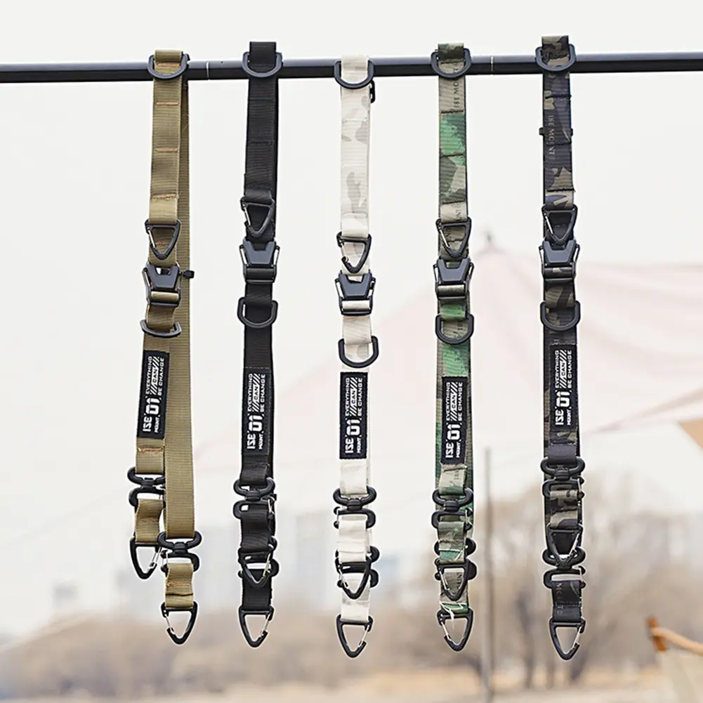 Outdoor Camping Quick Release Bag Strap with Hanging Ring Multifunction Crossbody Bag Strap Adjustable Crossbody Strap Access