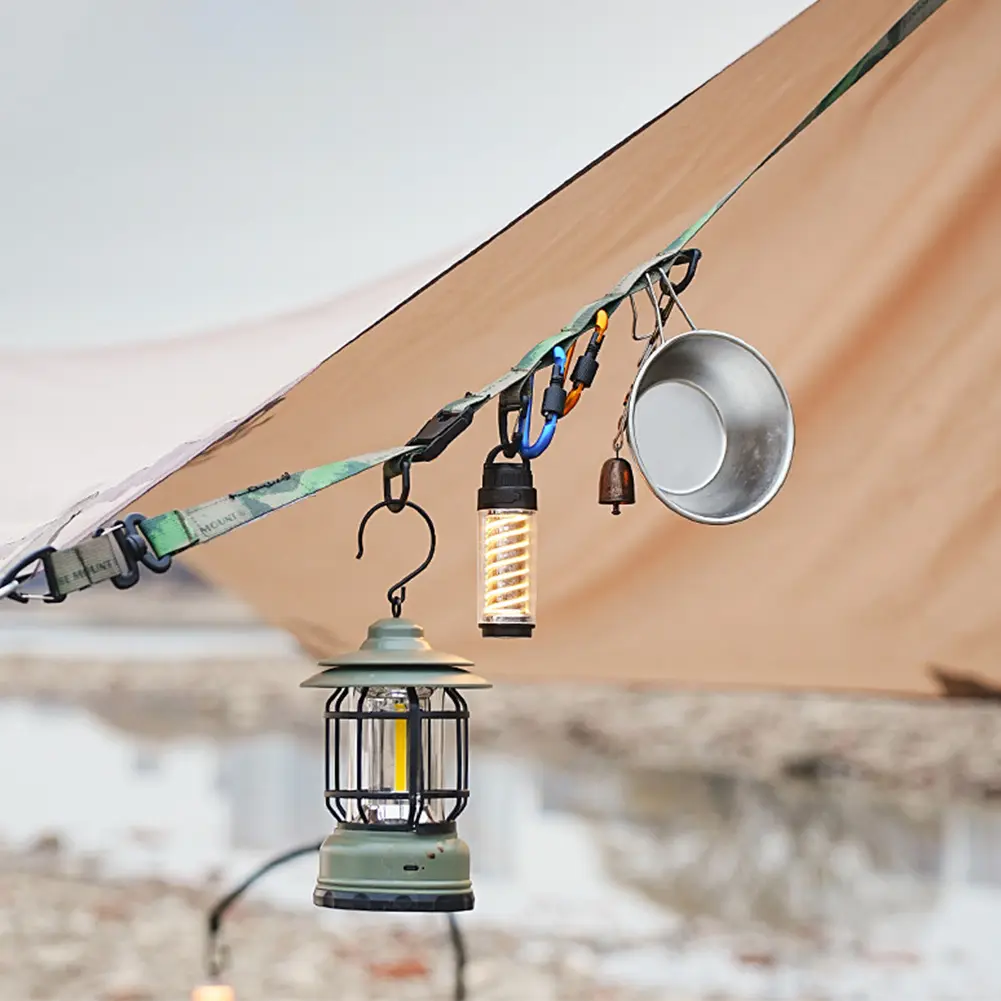 Outdoor Camping Quick Release Bag Strap with Hanging Ring Multifunction Crossbody Bag Strap Adjustable Crossbody Strap Access