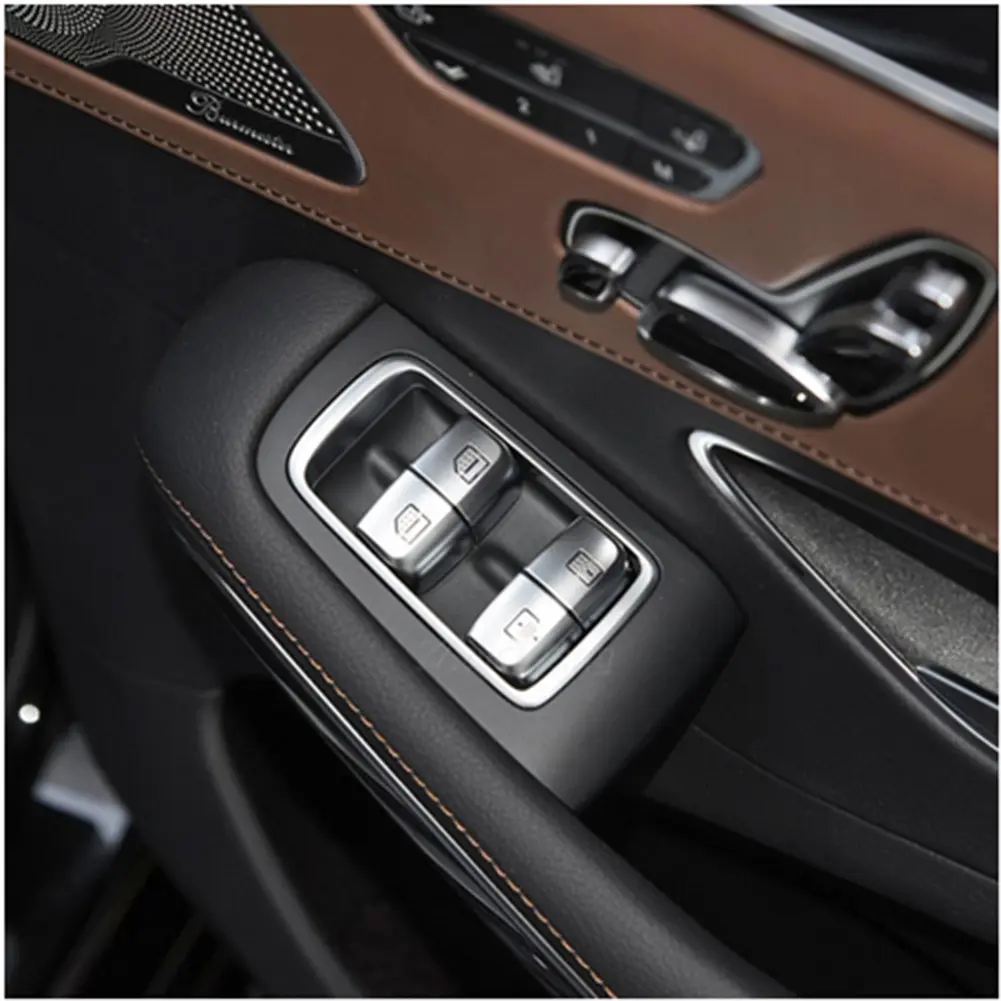 Rear Window Switch Button Interior Accessories for Mercedes Benz W222 S-Class 2014-2019 Window Switch Button Replacement Parts