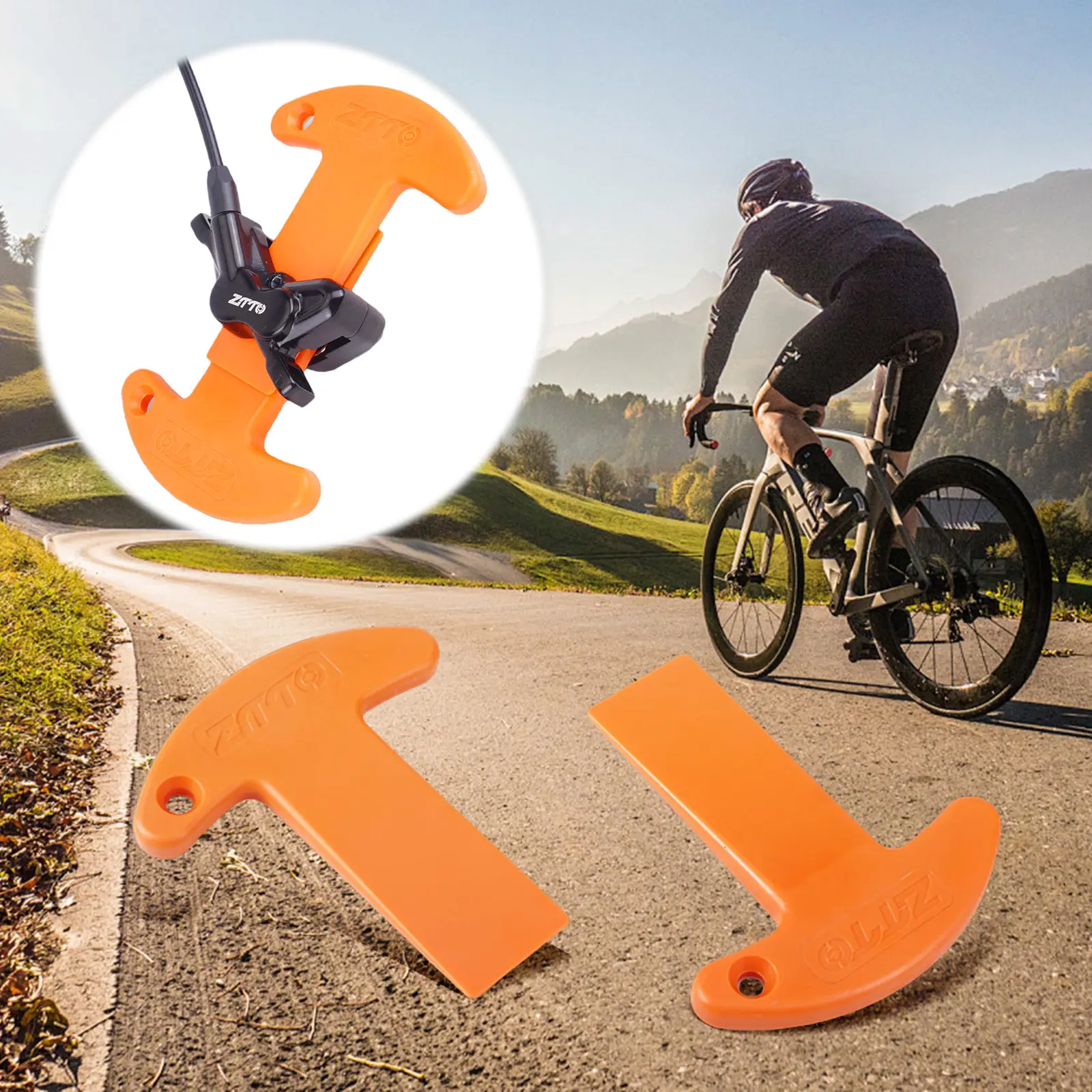 ZTTO Bike Wrench Wear-Resistant Plastic Repair Tools Bicycle Brake Piston Press Tool Bike Hydraulic Disc Piston Compressor Tool