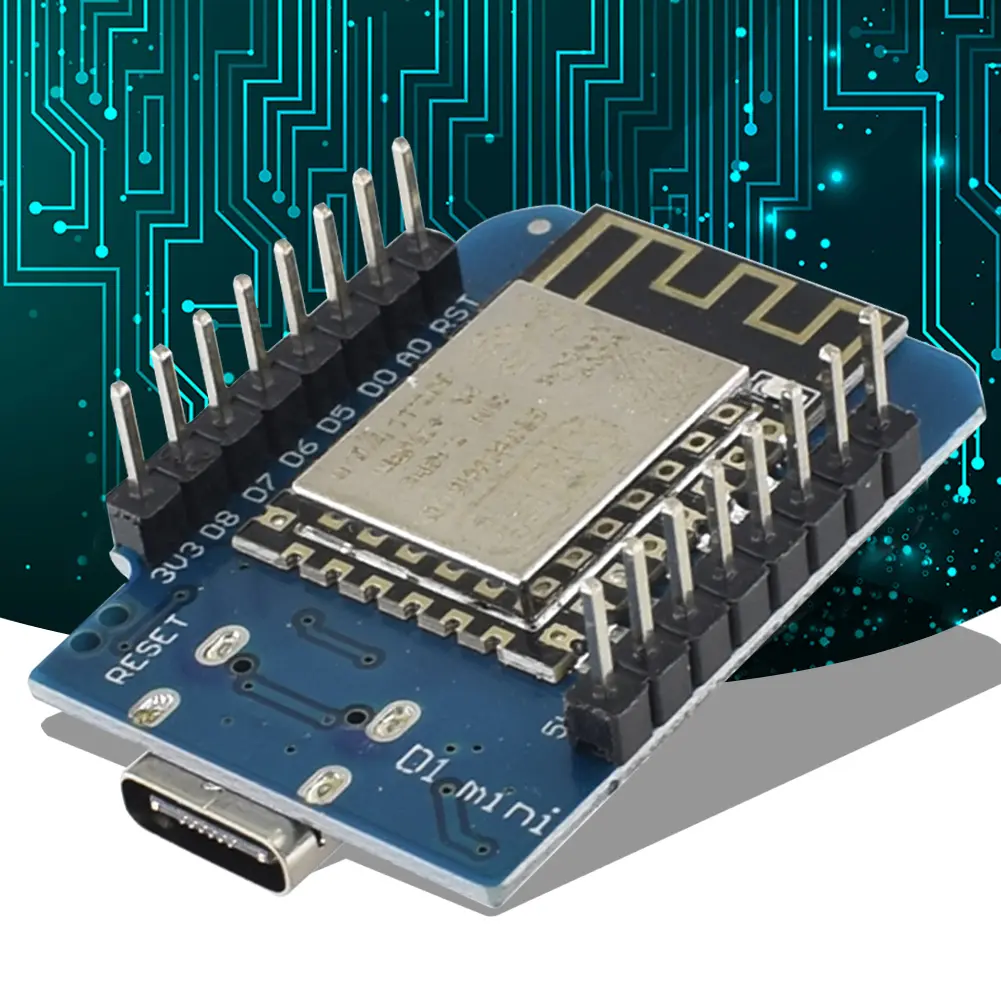 ESP8266 ESP-12F D1 Mini WIFI Development Board NodeMCU Lua Type-C D1 Mini NodeMcu ESP8266 WiFi IOT Board for Arduino