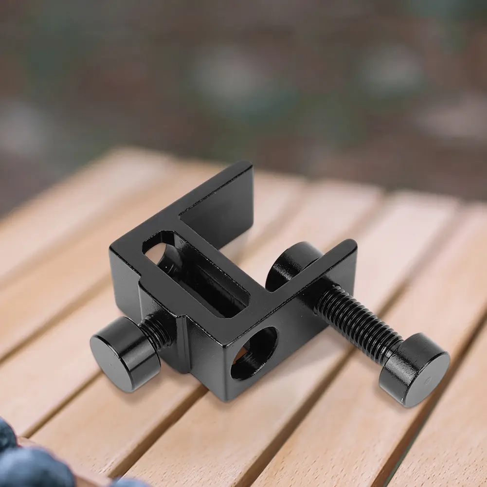 Camping Lamp Table Clip Table Clamp Light Stand Multifunction Table Mount Clamp Aluminum Alloy for Light Camera Microphone