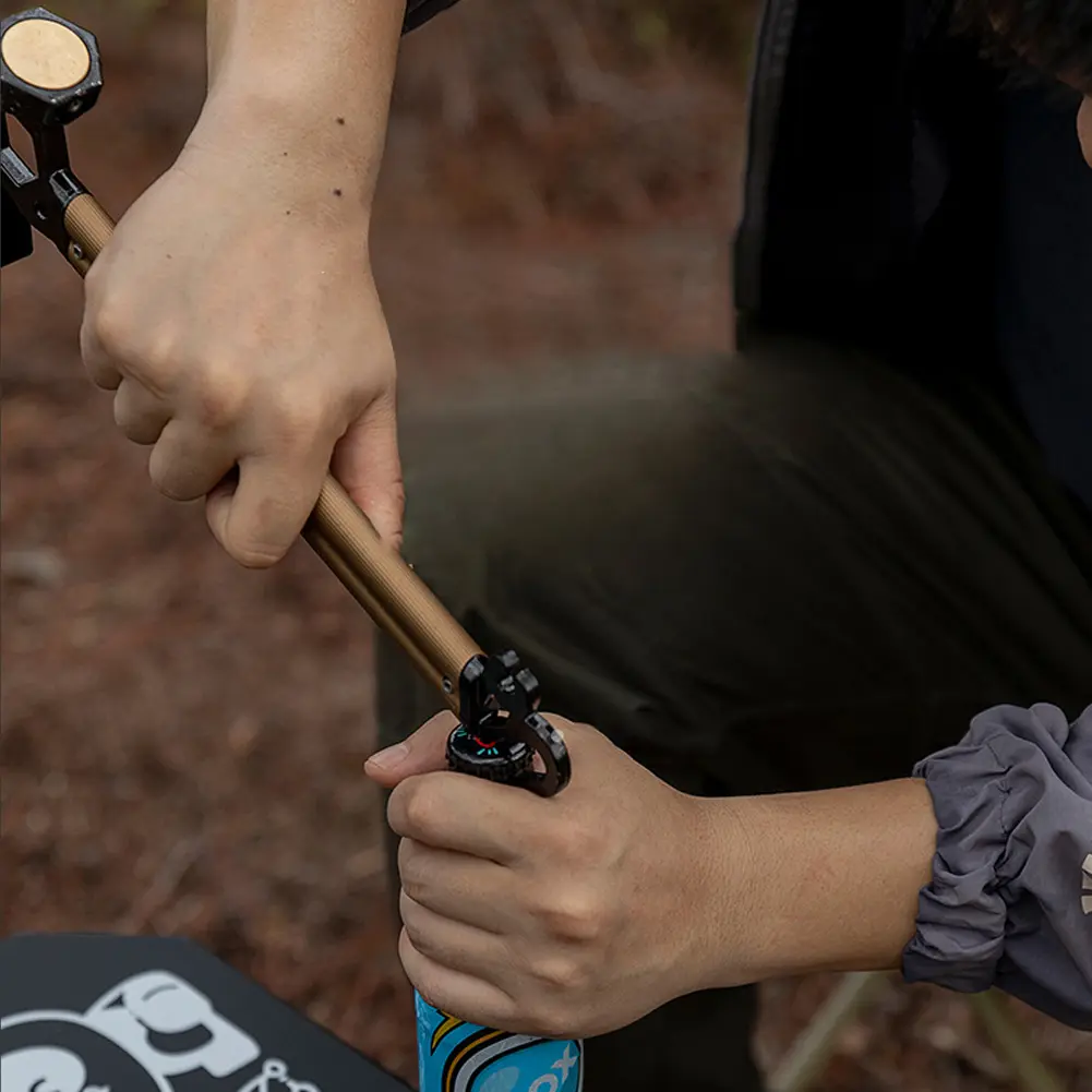 Outdoor Camping Hammer Multifunctional Portable Camp Hammer Anti-Slip Emergency Survival Hammer for Hiking Camping Gardening