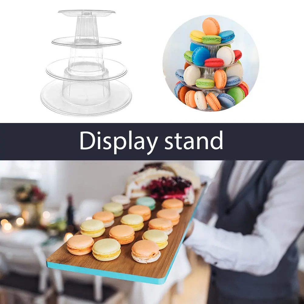 Transparent Cupcakes Tower Rack Candies Storage Shelf Wedding Candies Muffins Tower Stands for Weddings Birthday Parties