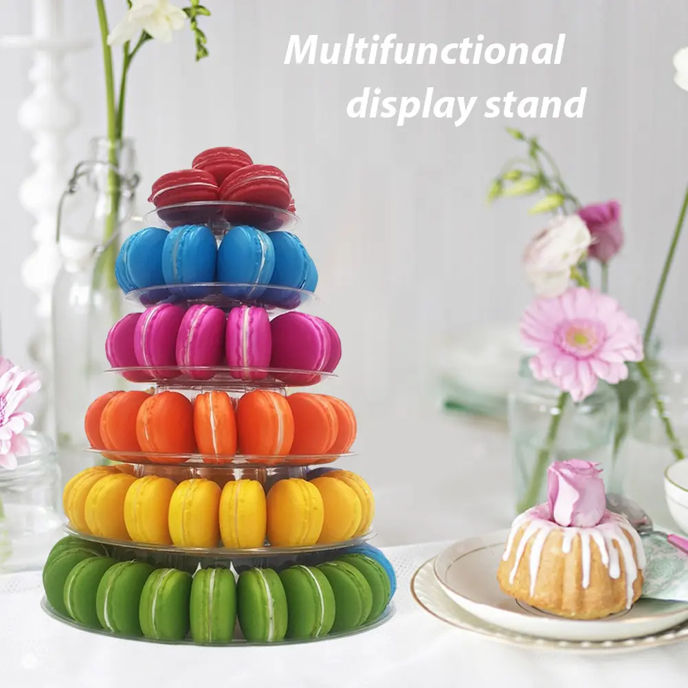 Transparent Cupcakes Tower Rack Candies Storage Shelf Wedding Candies Muffins Tower Stands for Weddings Birthday Parties