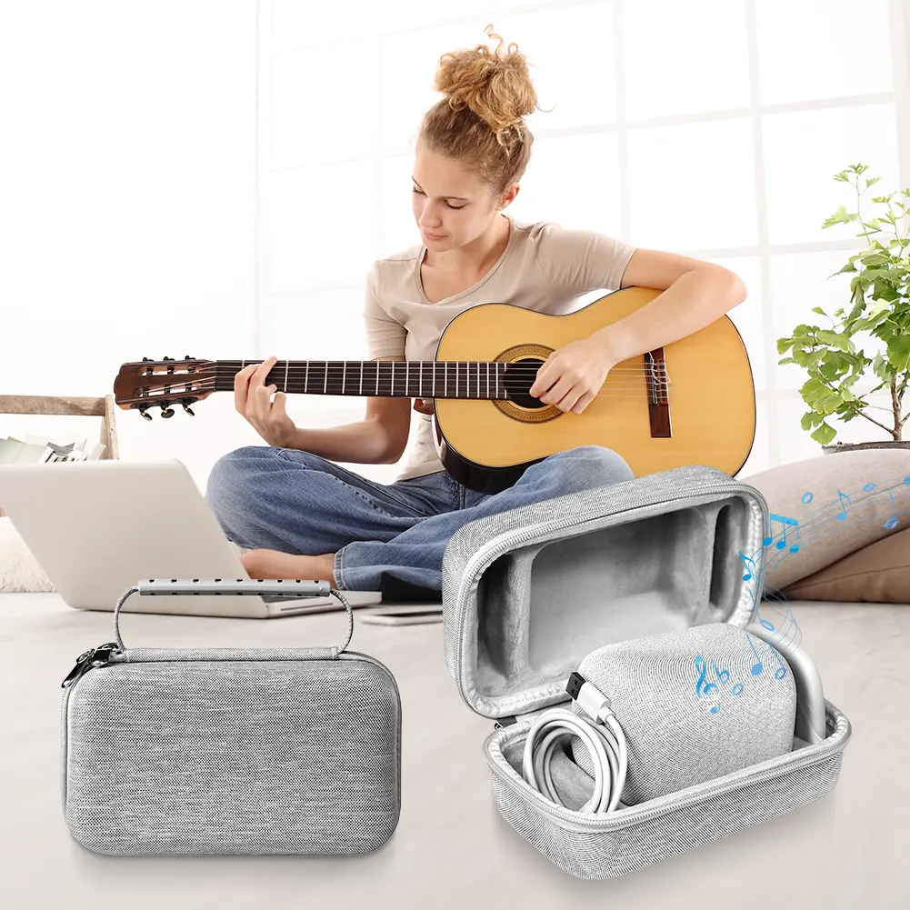 Hard Case Shockproof Speaker Case Anti-scratch Portable Carrying Storage Bag for Sony LinkBuds Bluetooth-Compatible Speaker