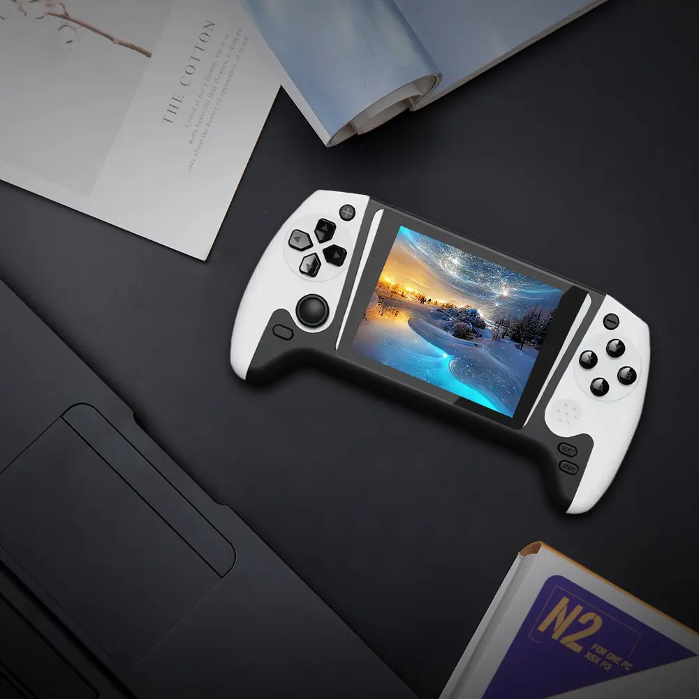 1200mAh Retro Handheld Video Game Console 3.5inch LCD w/ 500 Games for Single Player