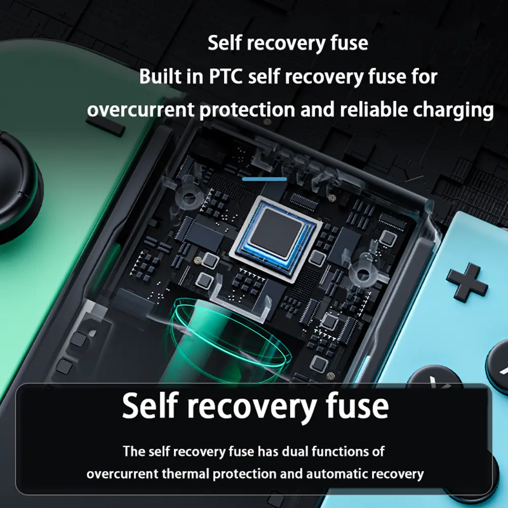 Rectangle Shaped Charging Dock 3400mAh Controller Charging Station with Charging Indicator Charger Station for Switch Joy-Con