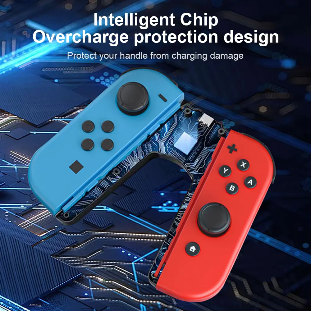 Game Charging Dock Grip For Nintendo Switch OLED Joy Con Joycon Charger V-Shaped Charger Controller Charger Stand Accessories