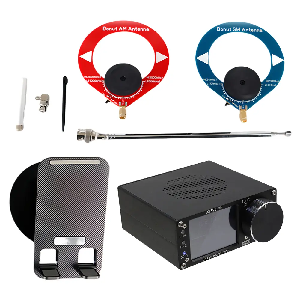 ATS25-XF DSP Full Radio Receiver FM LW SW CB MW Mixer Receiver WIFI Full-Band Portable Radio 2.8-in TFT LCD Touch Screen