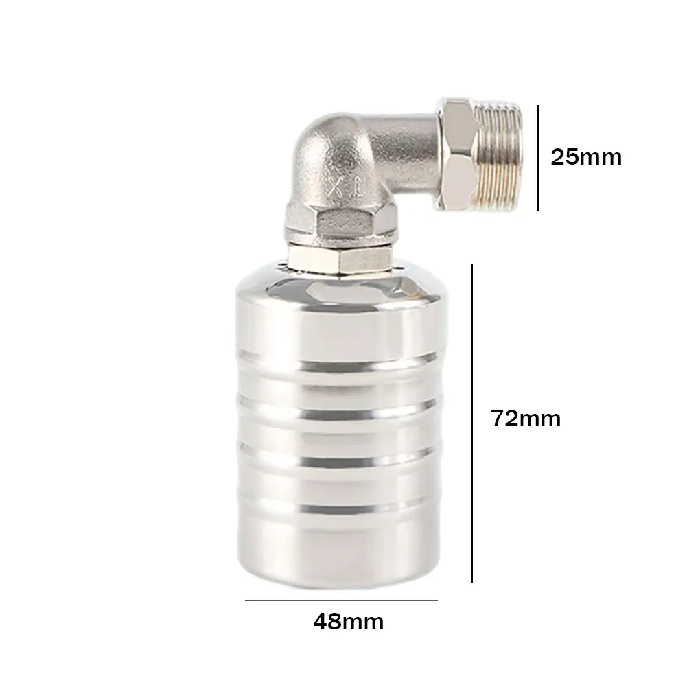 Water Tank Water Tower Shutoff Valve Stainless Steel Water Stop Refill Controller Corrosion Resistant Kitchen Accessories
