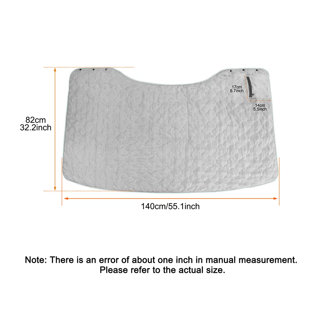 USB Heated Shawl Wearable Heated Poncho Throw 3 Heating Level Portable Poncho Wrap Heated Throw Blanket for Indoor Outdoor