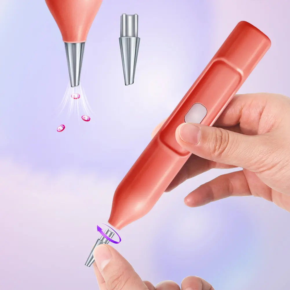 Electric Diamond Painting Pen Diamond Art Accessories Pen Electric Vacuum Diamond Art Painting Pen for Beginners