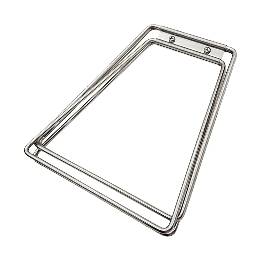 Camping Foldable Metal Stand Portable Iron Storage Box Bracket Stainless Steel Outdoor Storage Boxes Shelves for Travel Cooking