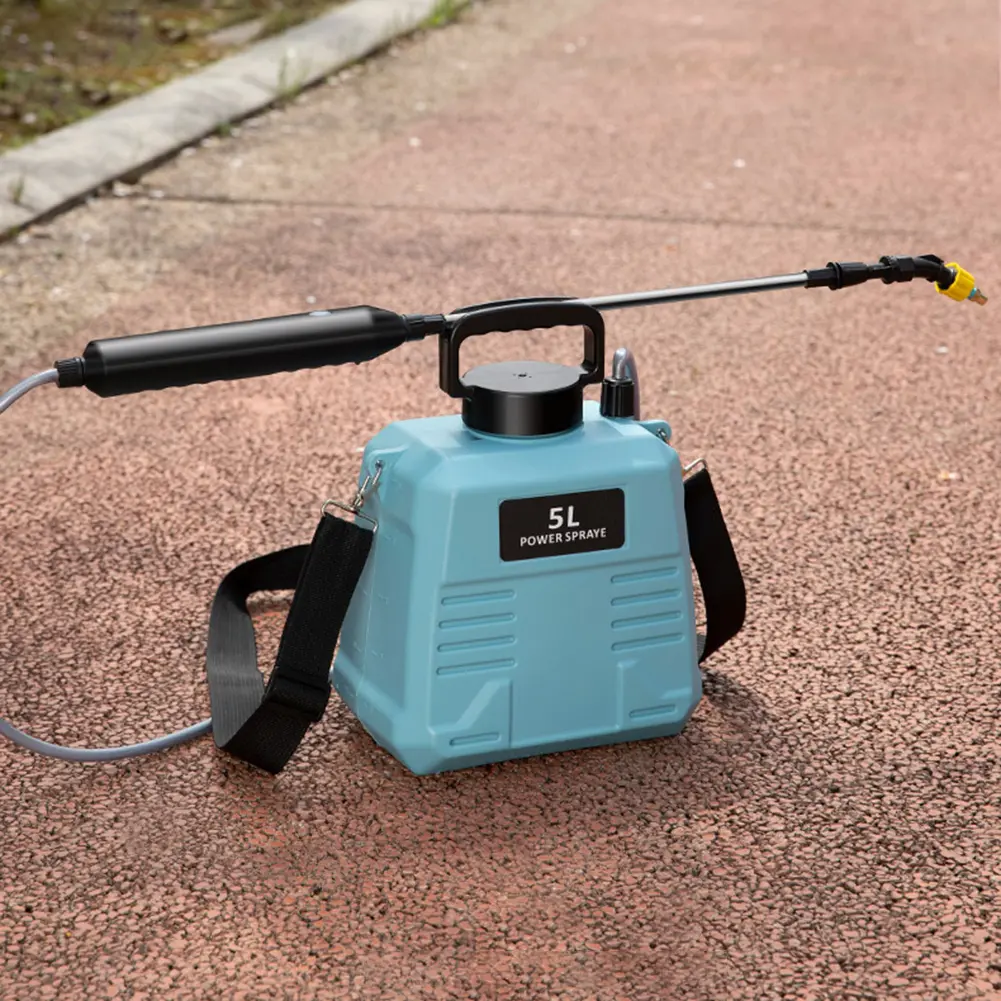 5L/8L Electric Sprayer Lawn Garden Plant Sprinkler Watering Irrigation Sprayer 1500/2400mAH Gardening Automatic Cleaning Sprayer