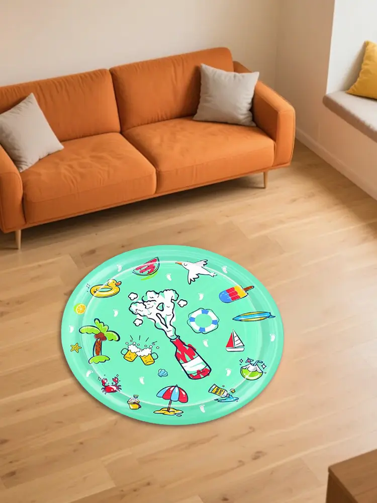 Interactive Sensory Play Mat Summer Cooling Pad Cat Water Sensor Play Mat for Indoor Cats Kitten