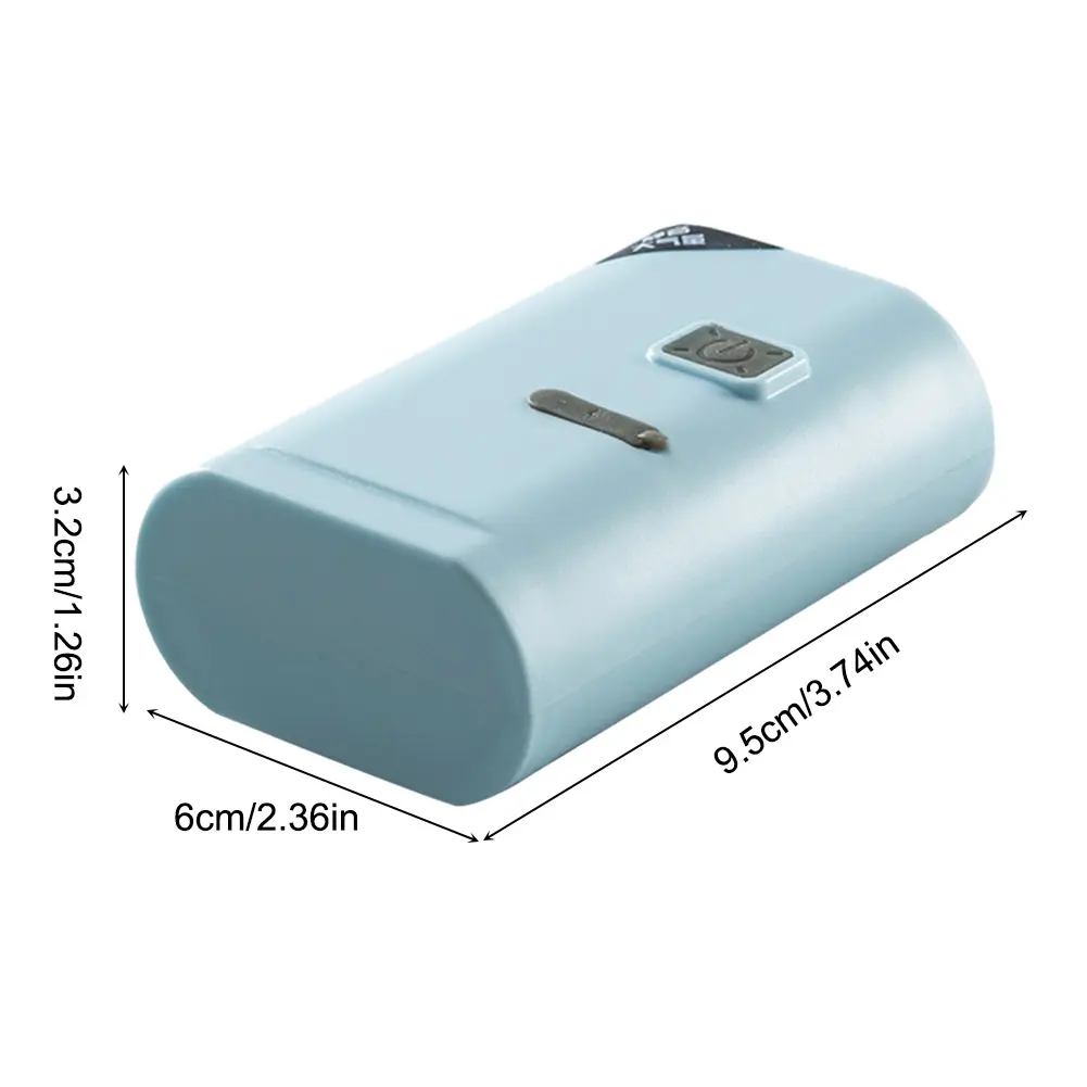 Aquarium Air Pump Portable Oxygenation Air Pump Ultra Quiet Oxygenated Fish Tank Pump USB Rechargeable for Outdoor Fishing