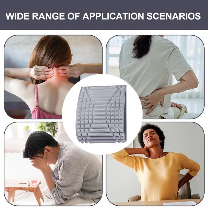 Lower Back Stretcher Multipurpose Neck Back Stretcher Stretching Board Stretching Equipment Reusable Traction Device For Adults