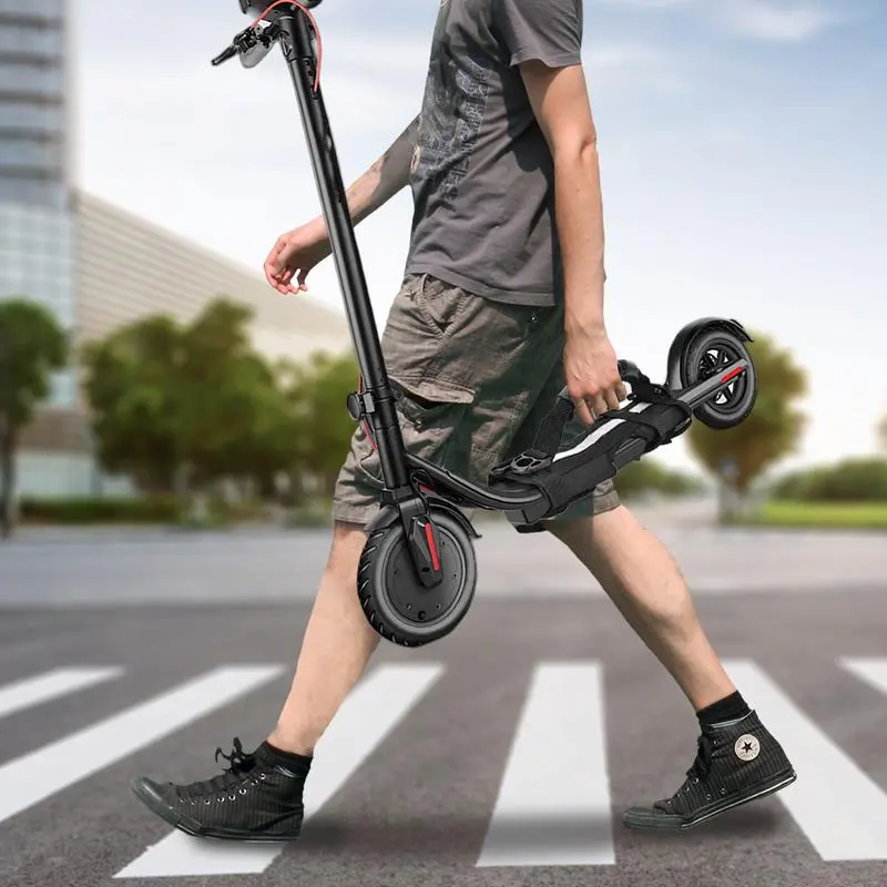 Adjustable Scooter Strap Electric Scooter Carrying Shoulder Strap Carry Support Tool with Built-in Padding for Yoga Mat Electric