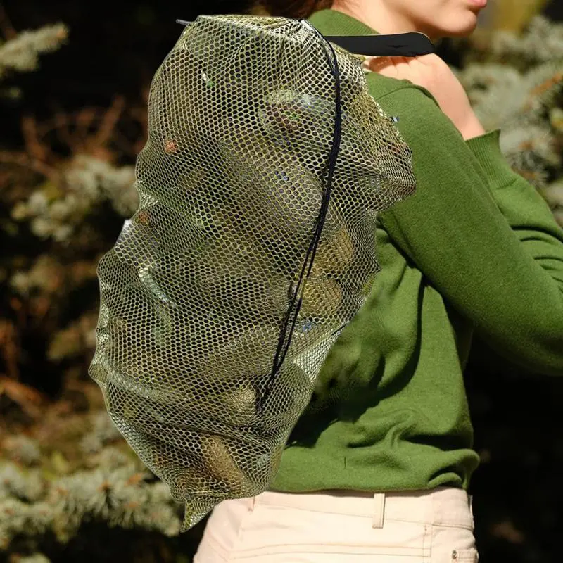 Mesh Decoy Bag Waterfowl Hunting Mesh Bag For Duck Turkey Storage Large Capacity Breathable Duck Blind Backpack For Hunting