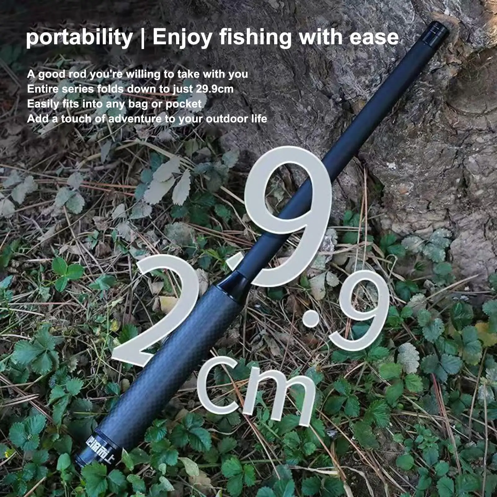 Small Fishing Pole 51 Inch Outdoor Camping Fishing Rod Telescopic Angling Gear For Fishermen Beginner Anglers Freshwater Lake