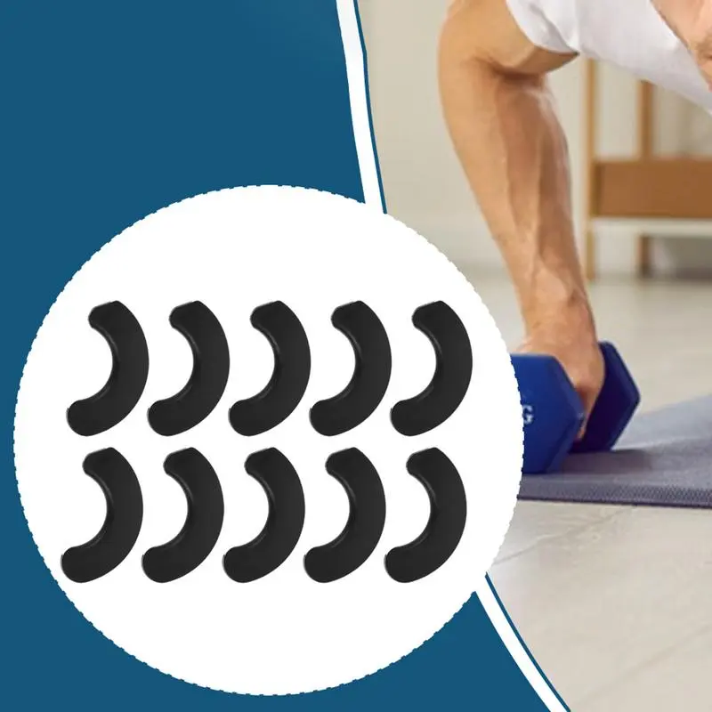 Dumbbell Pad Cushion 10X Dumbbells Protection Pad Workout Equipment Accessory Home Gym Fitness Supplies For Secure Storage
