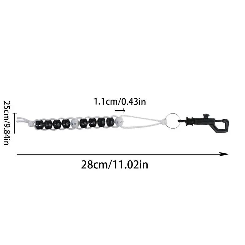 Golf Score Keeper Golf Swing Counter Putting Score Counter Training Accessories Golf Beads Score Counter With Clip For Golf