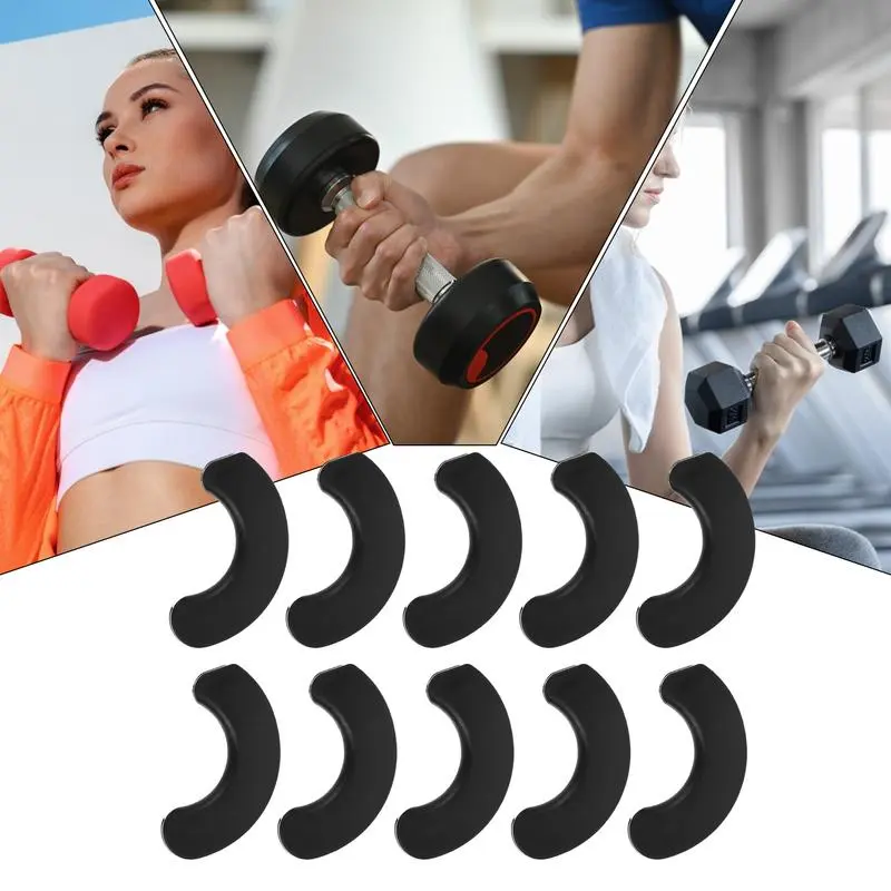 Dumbbell Pad Cushion 10X Dumbbells Protection Pad Workout Equipment Accessory Home Gym Fitness Supplies For Secure Storage