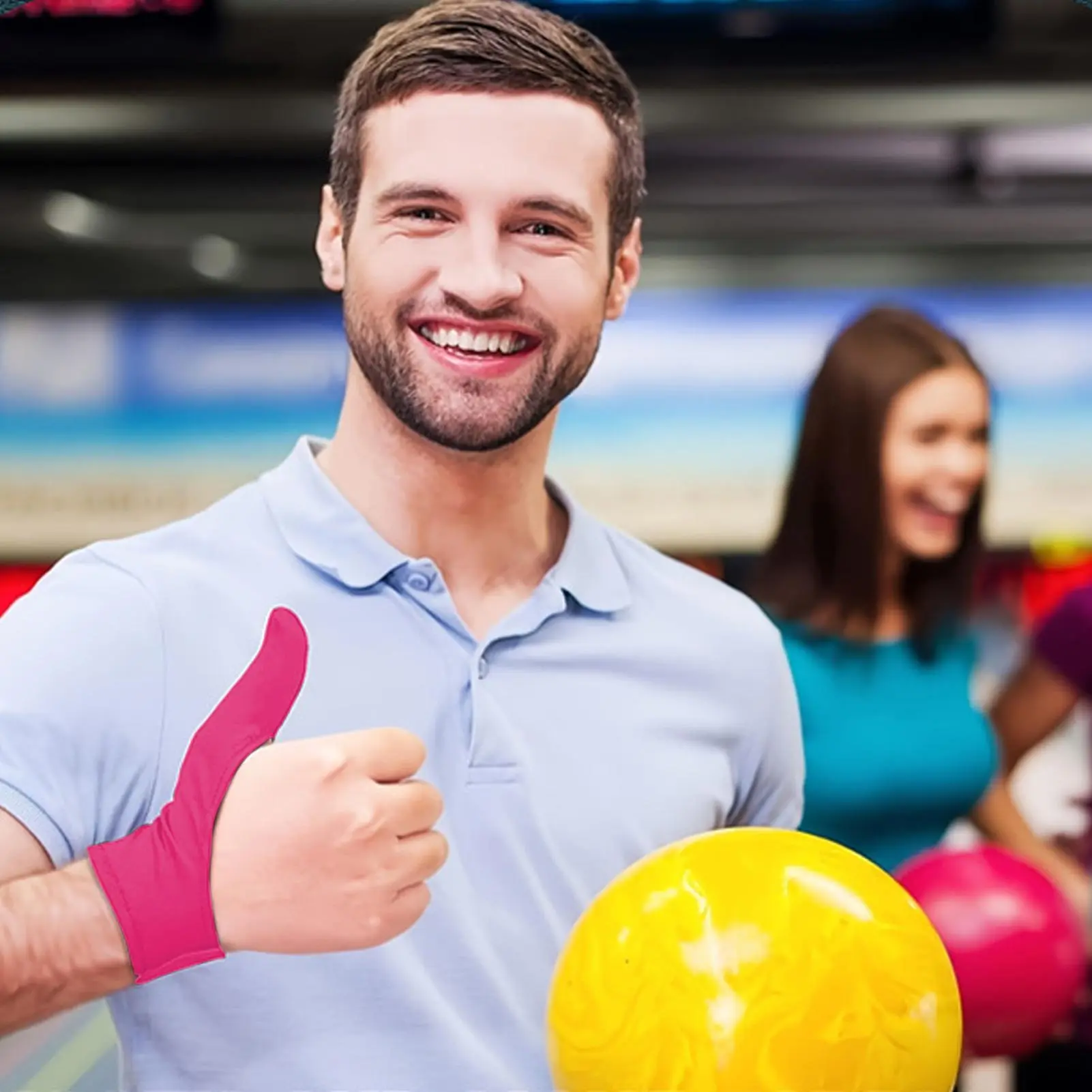 Bowling Glove Elastic Bowling Thumb Sleeve Breathable Sports Guard For Injury Prevention Men Women Practice Competition