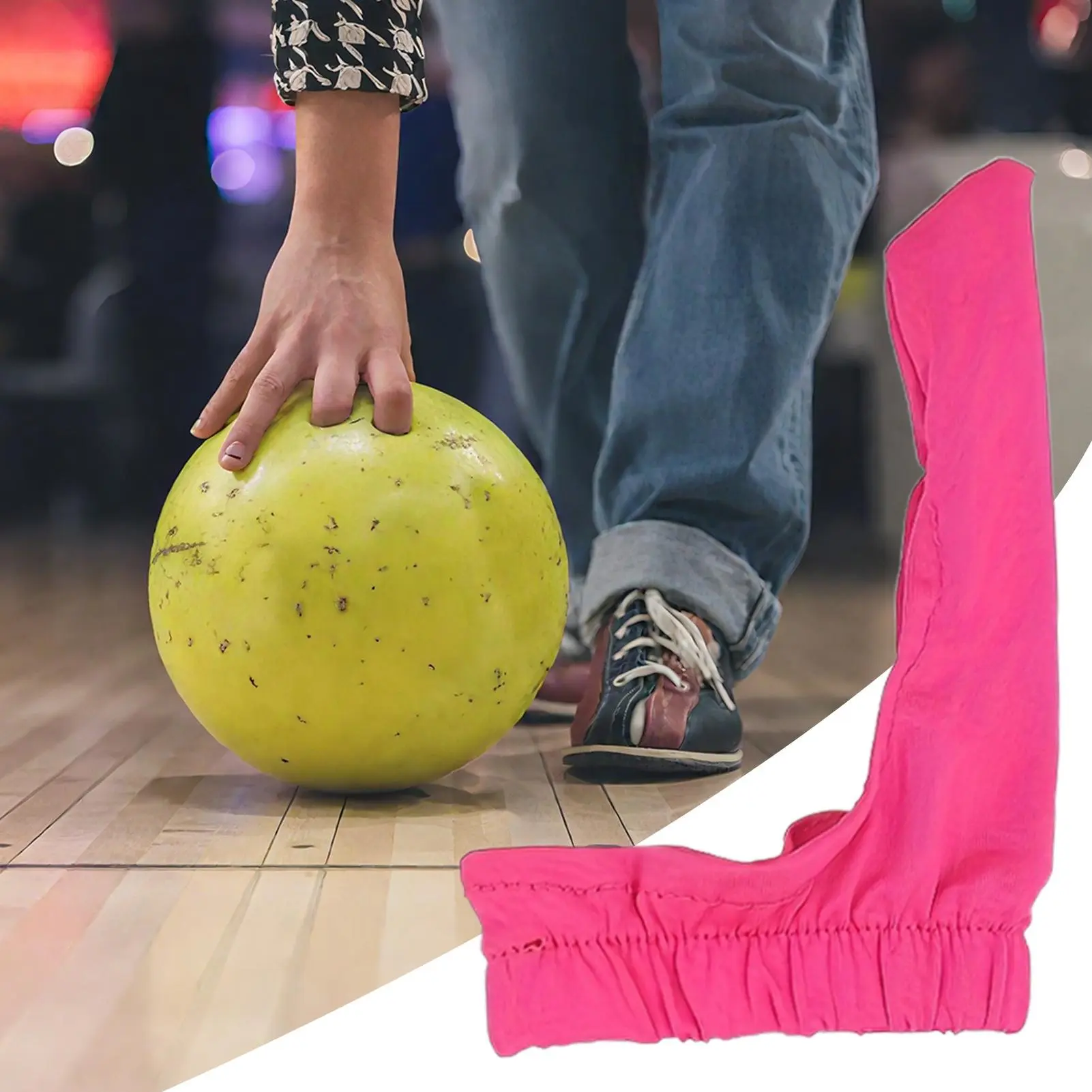 Bowling Glove Elastic Bowling Thumb Sleeve Breathable Sports Guard For Injury Prevention Men Women Practice Competition