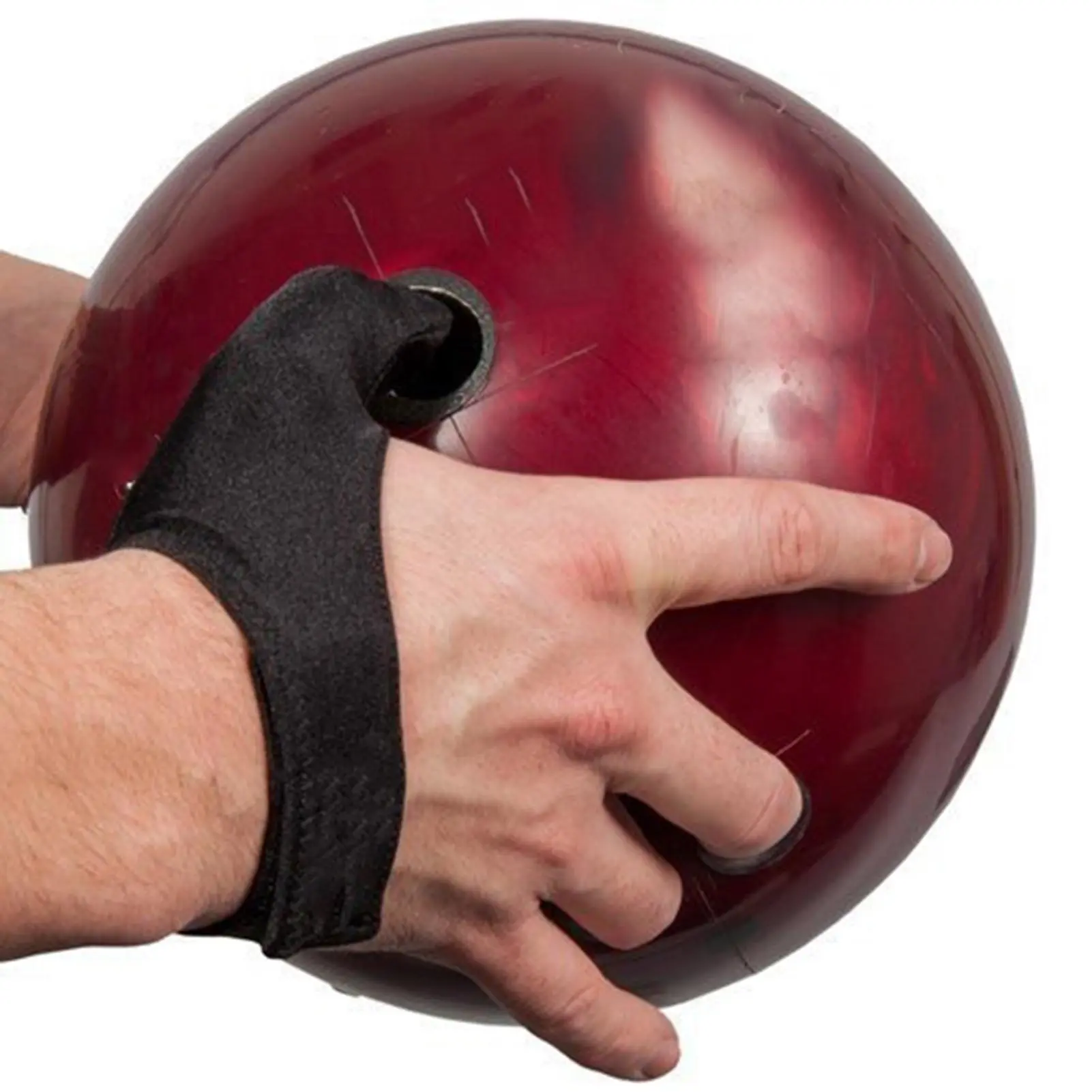 Bowling Glove Elastic Bowling Thumb Sleeve Breathable Sports Guard For Injury Prevention Men Women Practice Competition