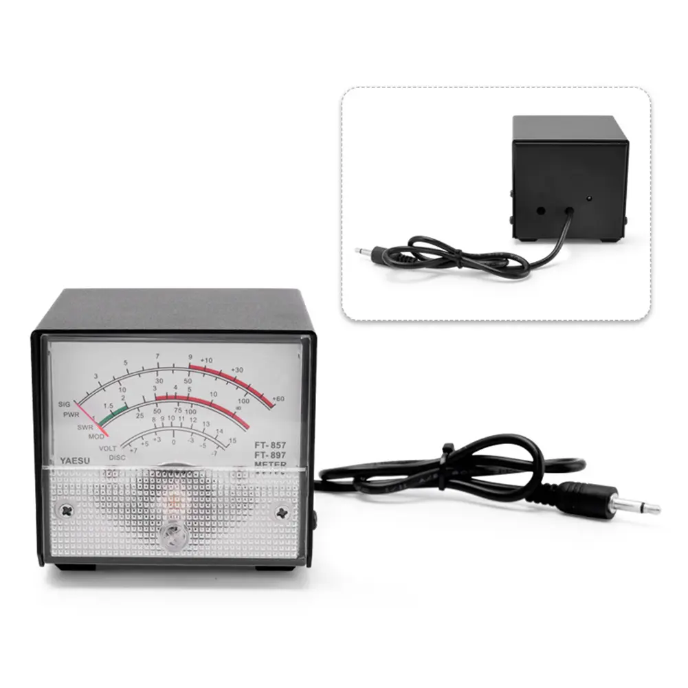 SWR Watt Meter High Precision SWR Watt Power Meter Portable Receive Display Standing Wave Meter for Radio Equipment