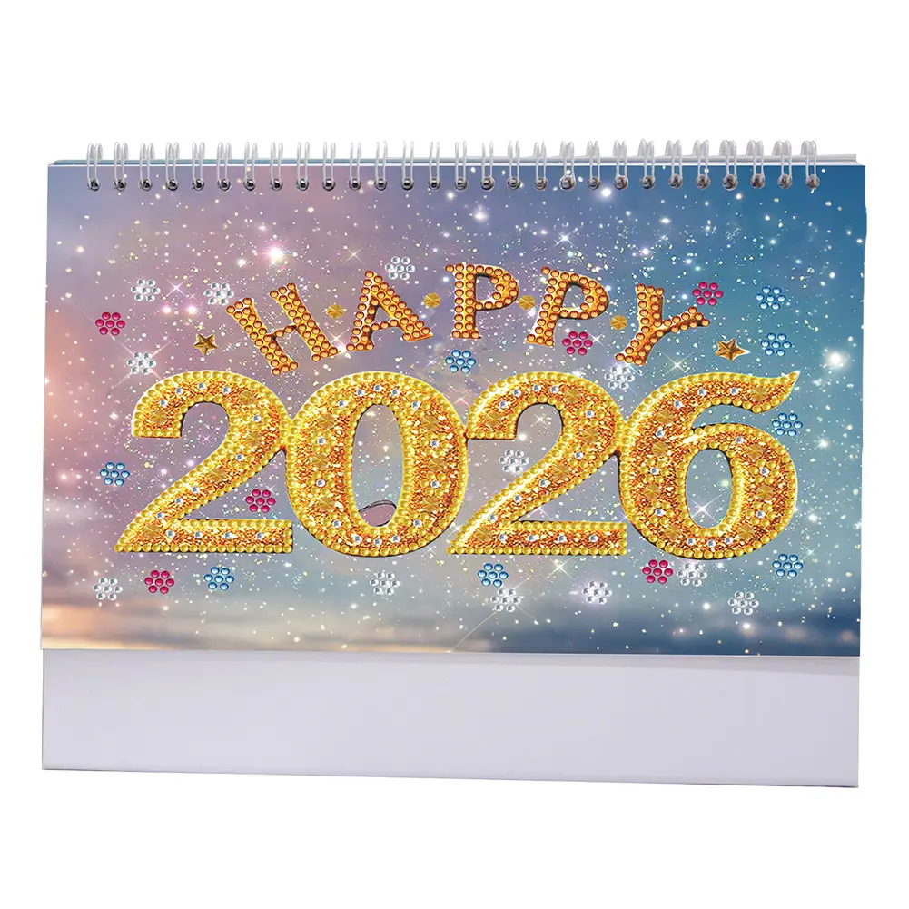 Diamond Painting Calendar Diamond Painting Paper Calendar Diamond Painting Monthly Calendar Kit for DIY Crafts Party Gift