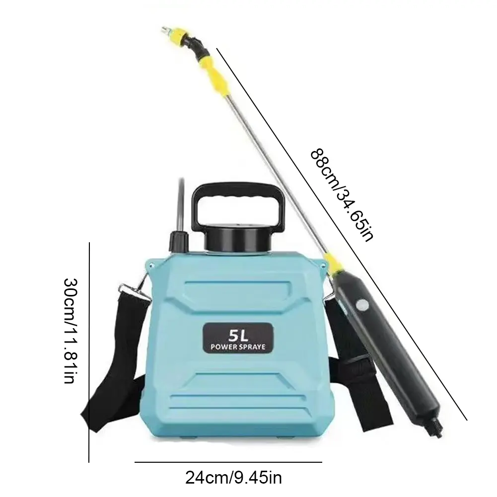 5L Shoulder Pesticide Sprayer Automatic Sprayer Bottle Multi-Function Garden Water Sprayer Lawn Sprinkler for Garden Irrigation